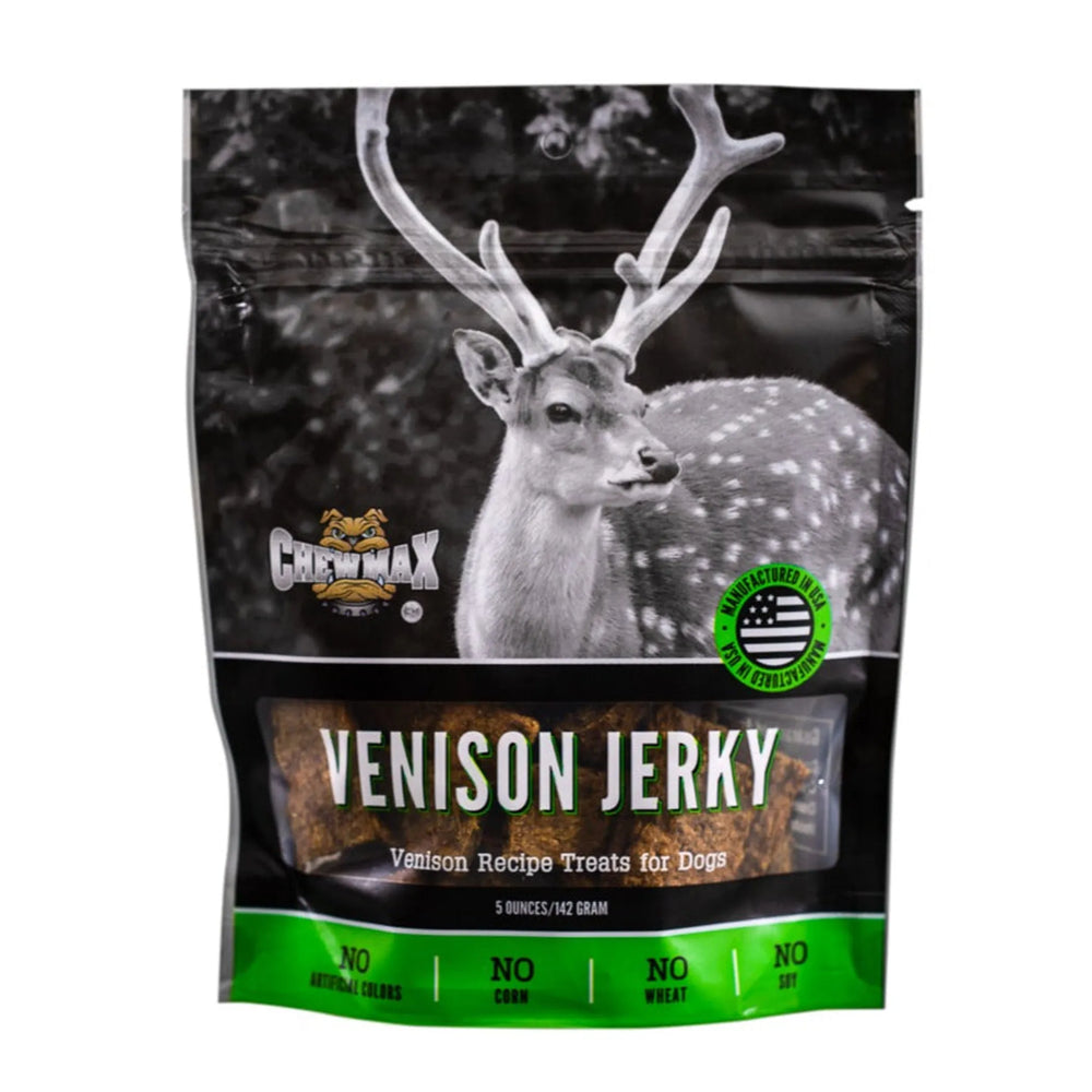 ChewMax venison jerky dog treats, view 1