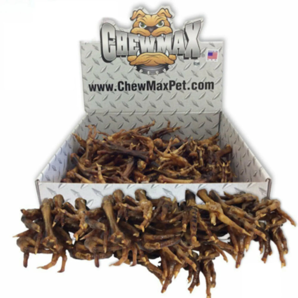 ChewMax roasted chicken feet dog chews, view 1