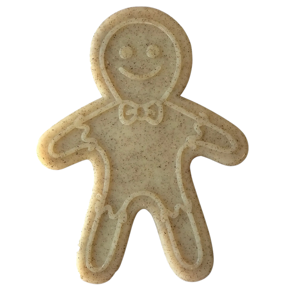 SodaPup gingerbread man nylon dog chew toy