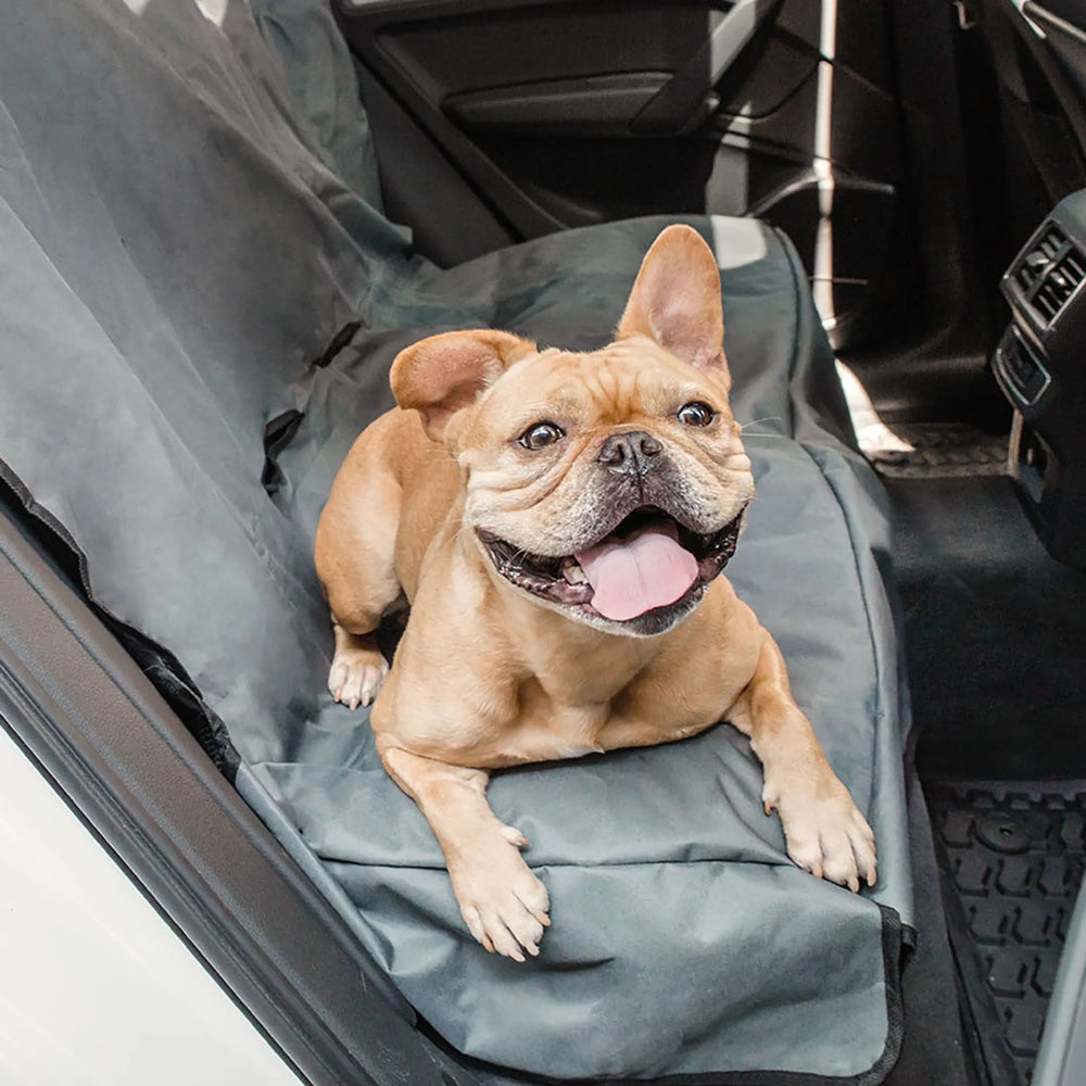 GF Pet waterproof dog bench seat cover, gray, view 1 of 2
