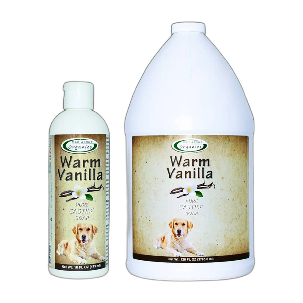 Mad About Organics Warm Vanilla Dog Shampoo