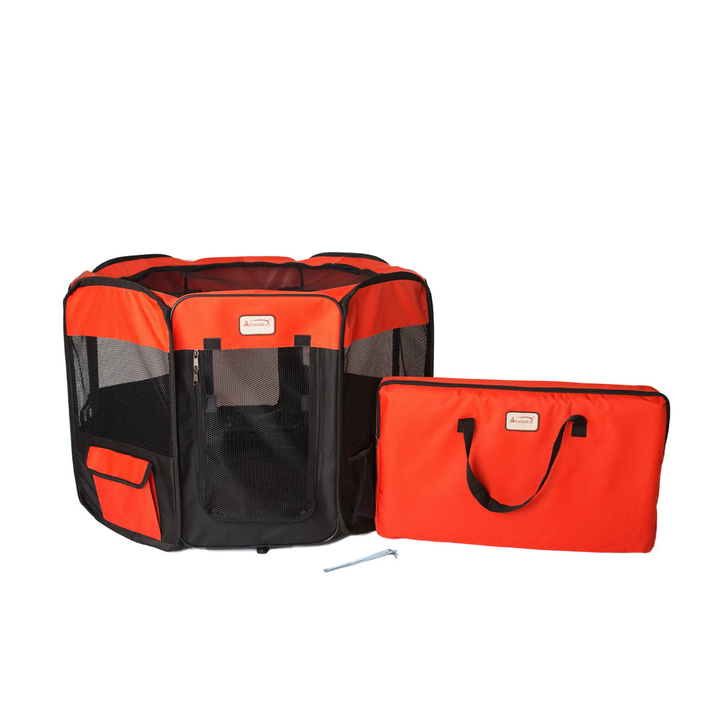 Armarkat medium portable dog playpen