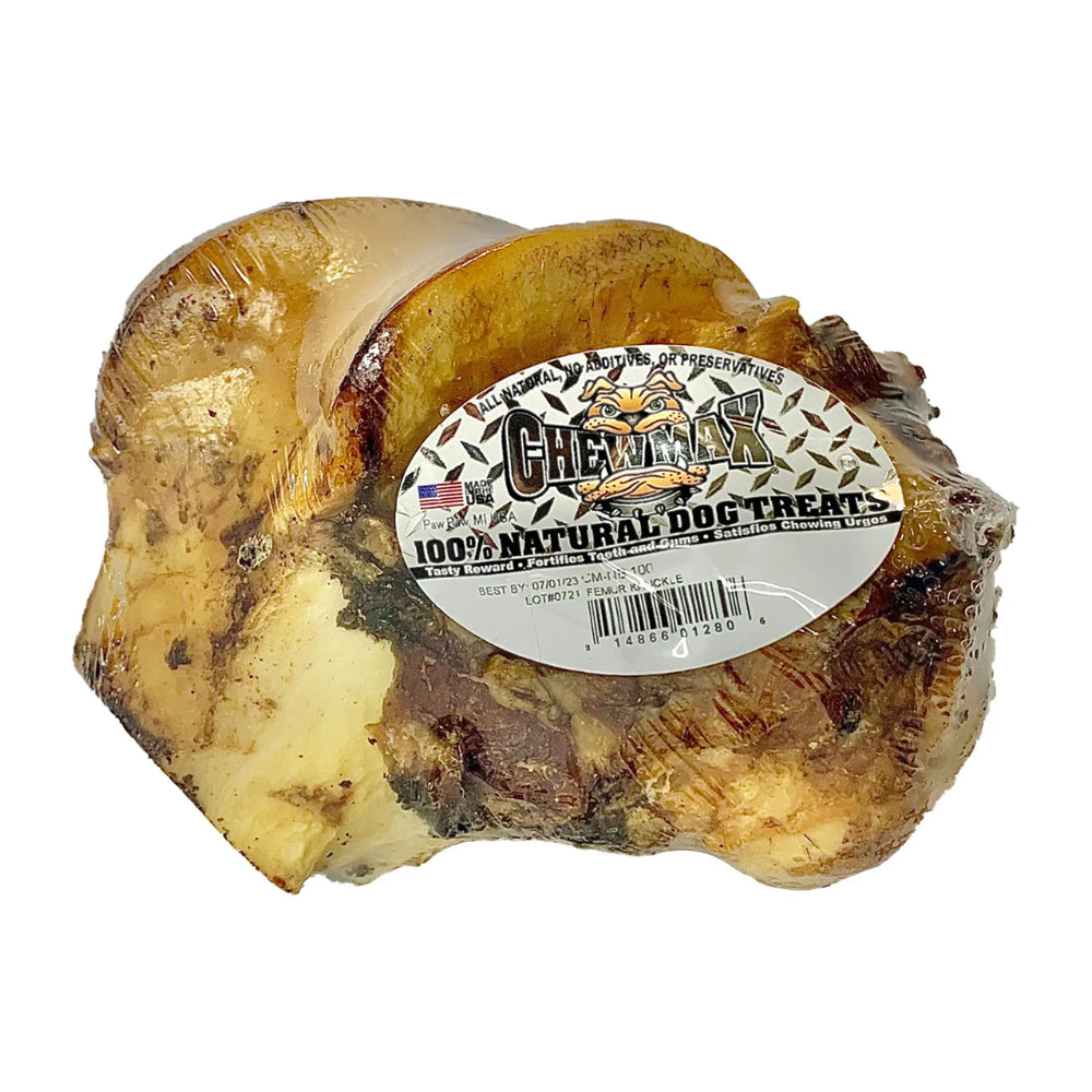 ChewMax roasted beef femur knuckle dog bone, view 1