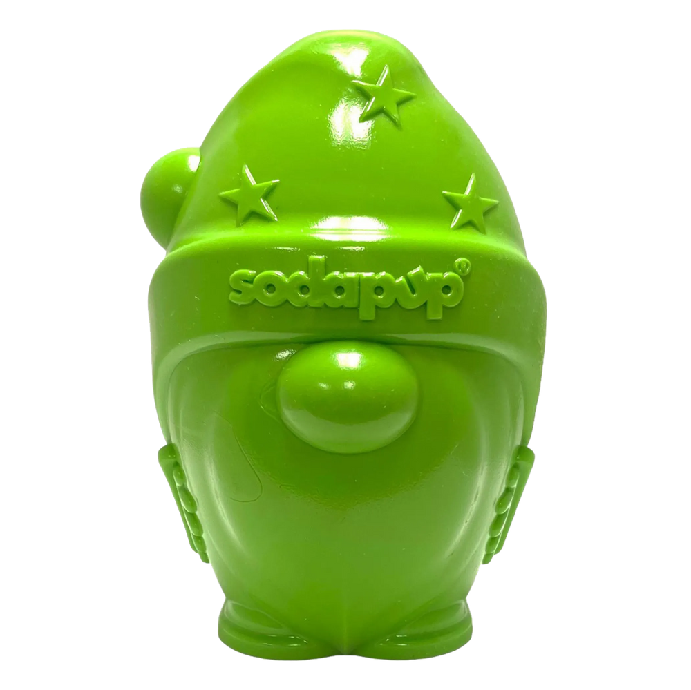 SodaPup gnome rubber dog treat toy, large