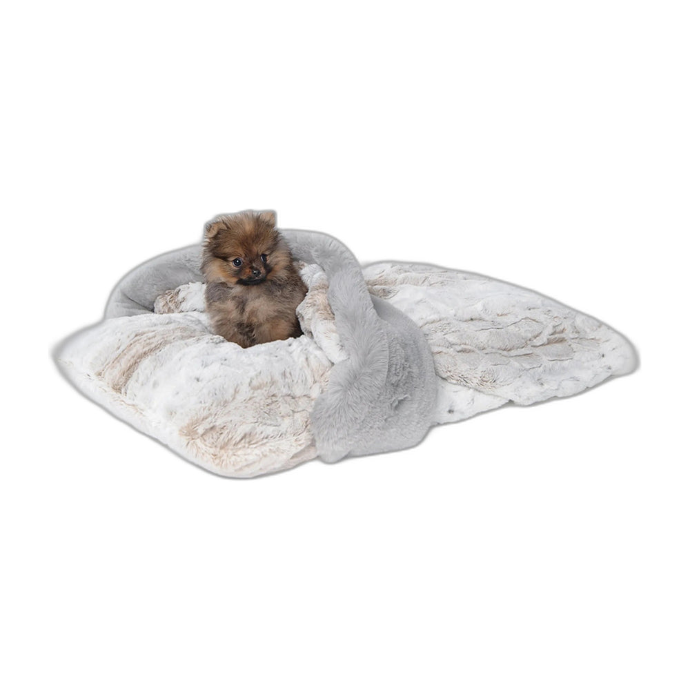 Hello Doggie Ritz Hideaway Dog Bed, shown on a white background